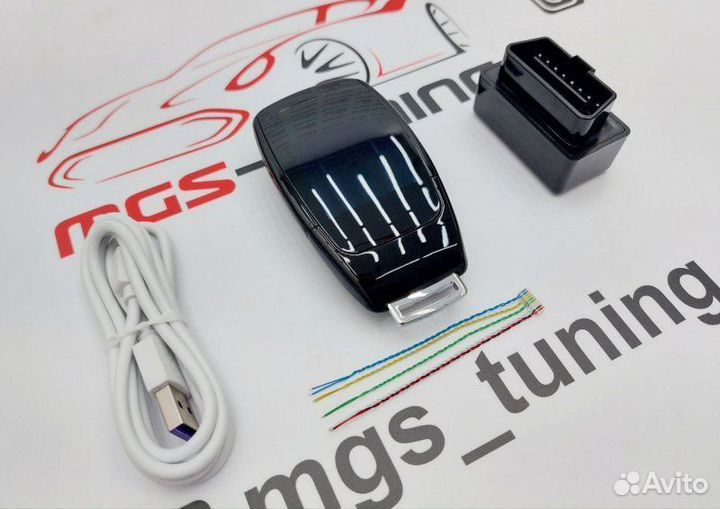 Смарт ключ Грэйт Вол стиль Мерседес черный