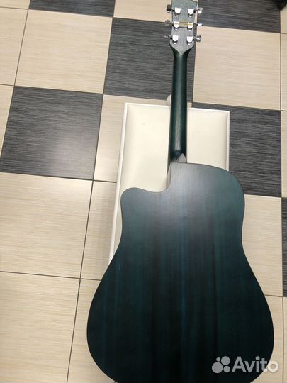 Акустическая гитара flight D-155C MAH BL