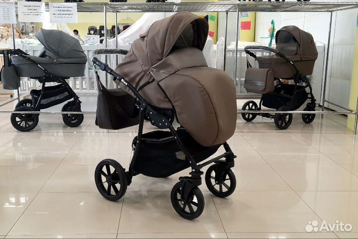 Коляска детская 2 в 1 Pituso Nino новая