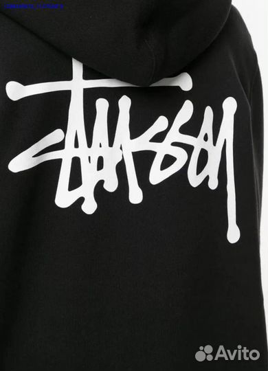 Зипка Stussy чёрная (Арт.37279)