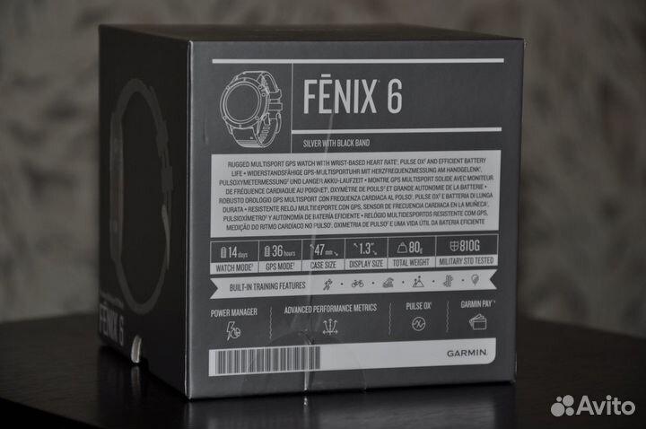 Garmin Fenix 6 (новые, см. описание)
