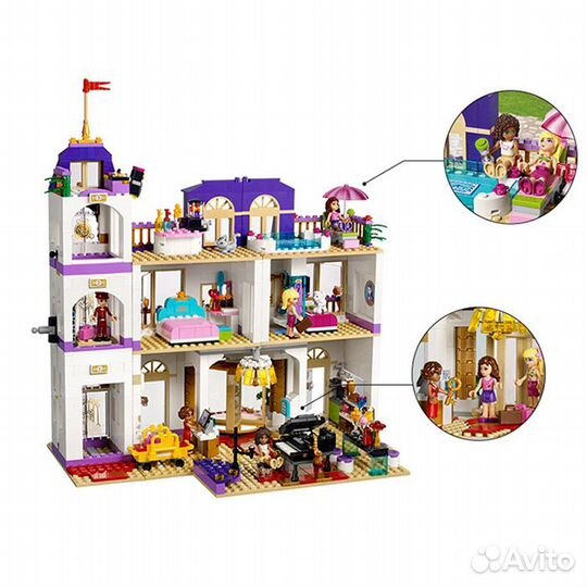 Аналог Лего Конструктор Friends - Гранд-Отель
