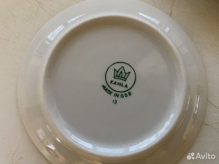 Чайная пара kahla гдр СССР