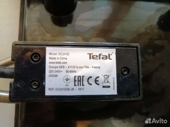 Электрогриль tefal GC241D
