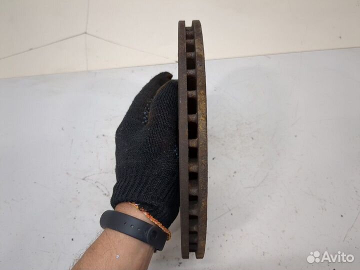 Диск тормозной Citroen C4, 2005