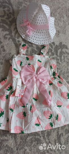 Платье с панамой