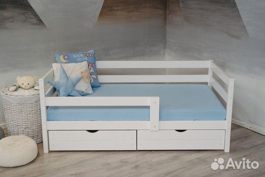 Кровать из массива березы 160х80