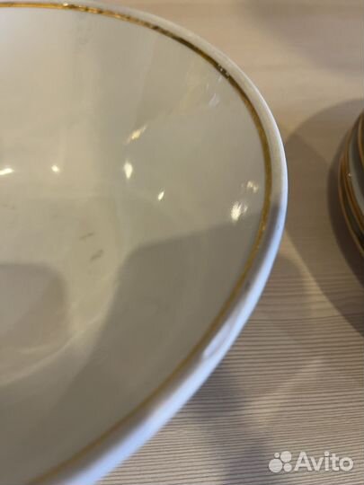 Тарелки и салатник СССР