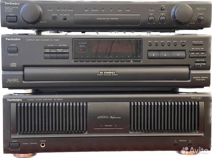 Комплект аудиотехники Technics (оригинал)