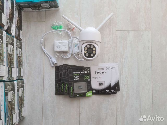 Камера видеонаблюдения WiFi 4мп, 5мп, 8мп, уличная