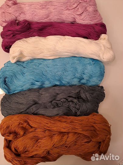 Пряжа для вязания Ирис в пасмах пнк им. Кирова