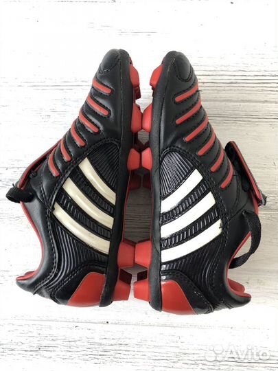 Детские бутсы Adidas Predator US 12K кожа