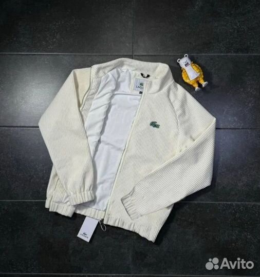 Вельветовая кофта Lacoste old money