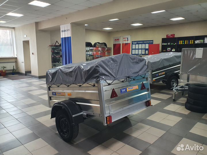 Прицеп Титан 1713 05 с тентом 350 мм