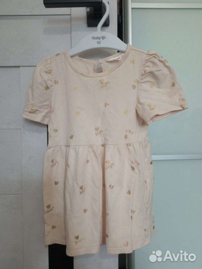 Платье для девочки 92