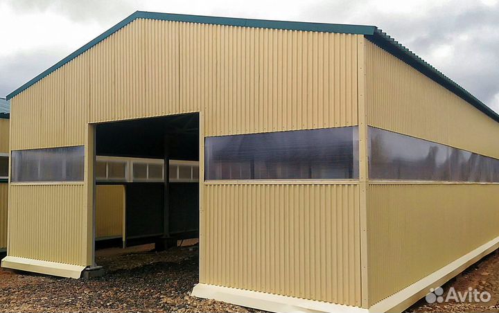 Строительство навесов, складов, ангаров