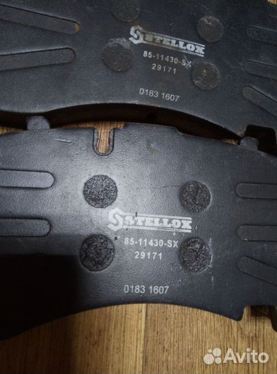 85-11430-SX колодки дисковые р/к 29171