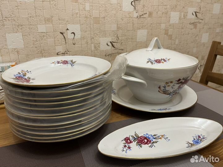 Наборы столовой посуды ссср,Дулево