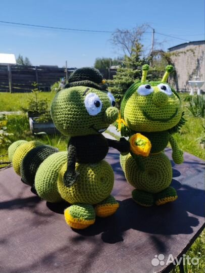 Вязаные игрушки ручной работы