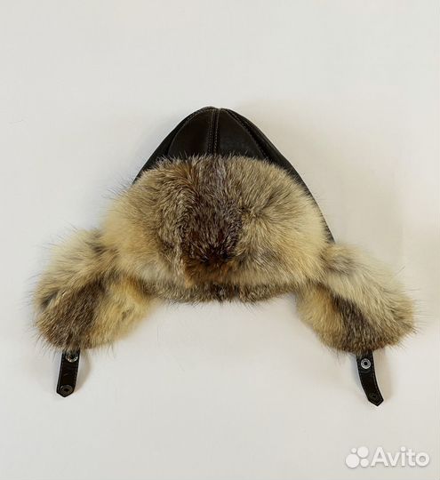 Шапка детская Нахаленок нат кожа мех лисы 50-54р
