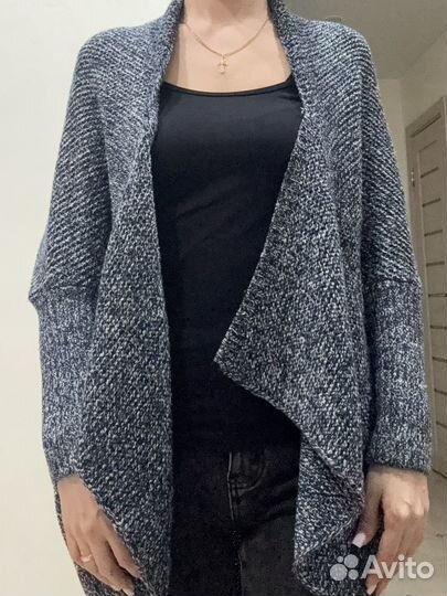 Пончо, кардиган женский