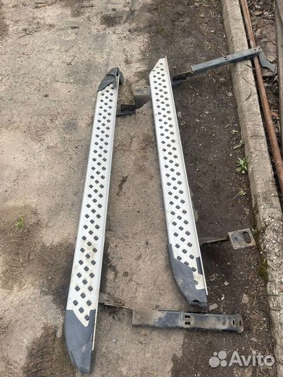 Пороги на nissan x-trail