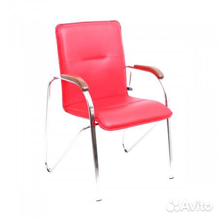 Стул на раме Самба samba chrome V-27 1.016 красный