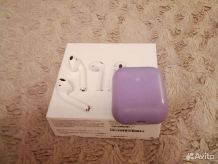 Беспроводные наушники apple airpods оригинал