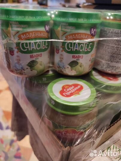 Детское фруктовое пюре