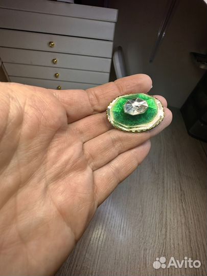 Редкая старинная брошь нэп