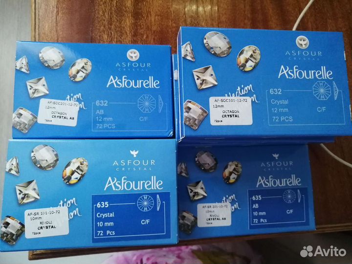 Стразы пришивные Asfour crystal