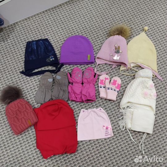 Шапки (зима и демисезон) новые и бу 3-5 лет