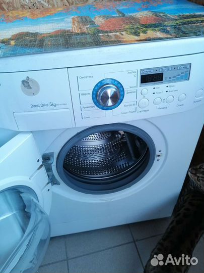 Стиральная машина бу lg 5 кг