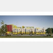 2-к. квартира, 68,4 м², 3/6 эт.