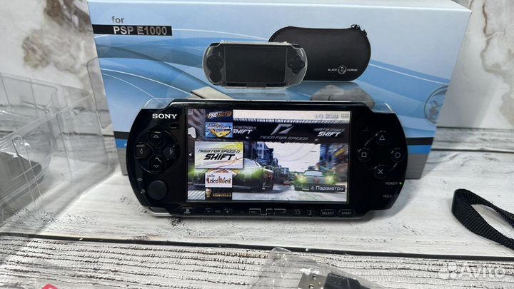 Игровая приставка sony psp 3008 64gb + 75 игр