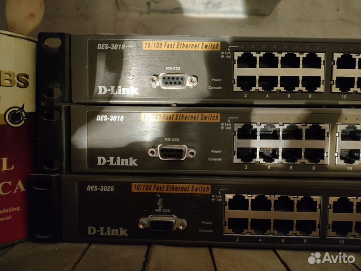 Коммутатор d link des-3018