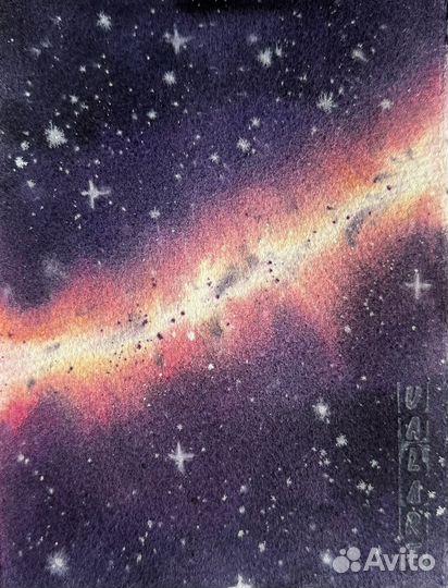 Картина акварелью 