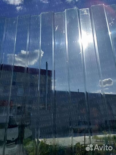 Профлист пэт новый от производителя пластмас. h-57