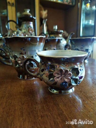 Сервиз чайный кофейный постсоветского периода