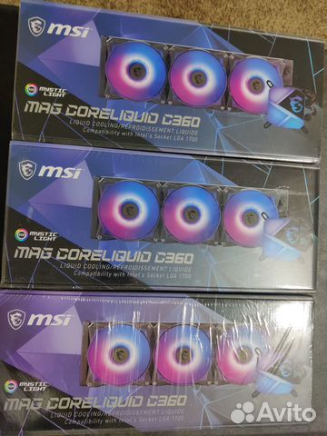 Систем.охлажден.процессора MSI MAG CoreLiquid C360