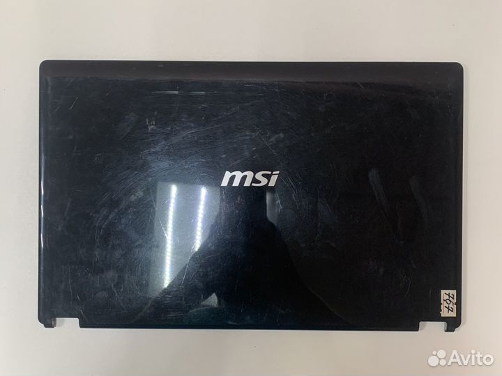 Крышка матрицы ноутбука msi cr400