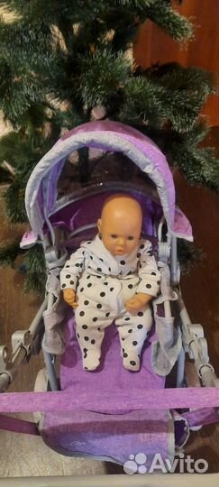 Коляска-трансформер для кукол