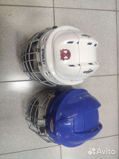 Новый хоккейный шлем (каска) с маской решеткой
