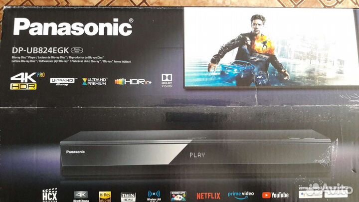 Blu-ray плеер Panasonic 4K