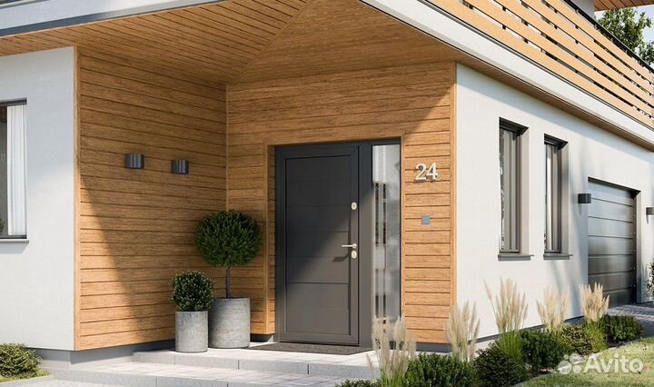 Софит виниловый VOX со скрытой перфорацией дуб вин