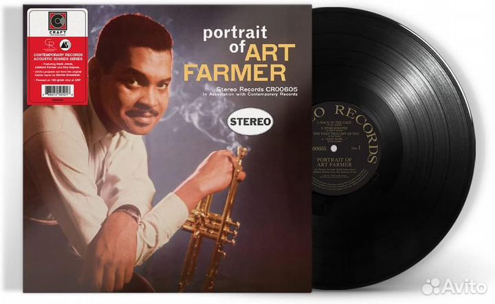 Виниловая пластинка Art Farmer / Portrait Of (Acoustic Sounds) (Tip-on Jacket Acoustic Sounds) (1LP)