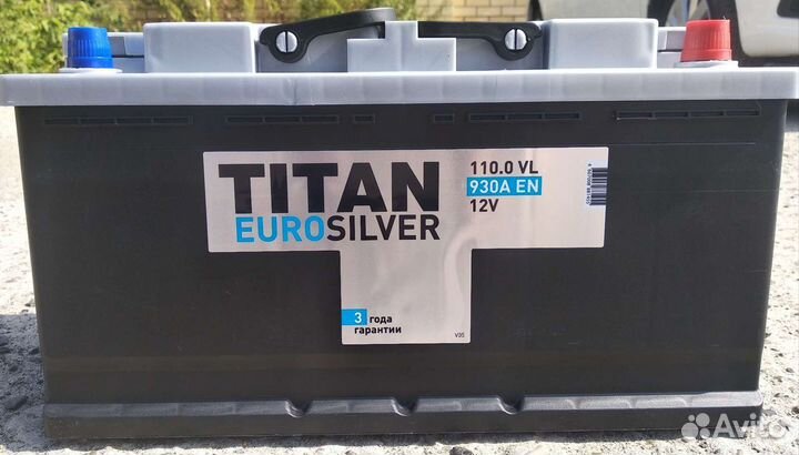 Акб 110 Ач Titan Silver