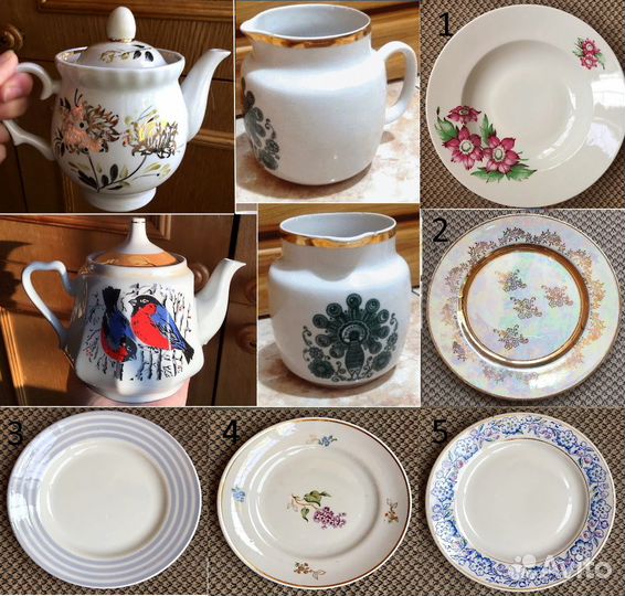 Фарфоровая посуда СССР
