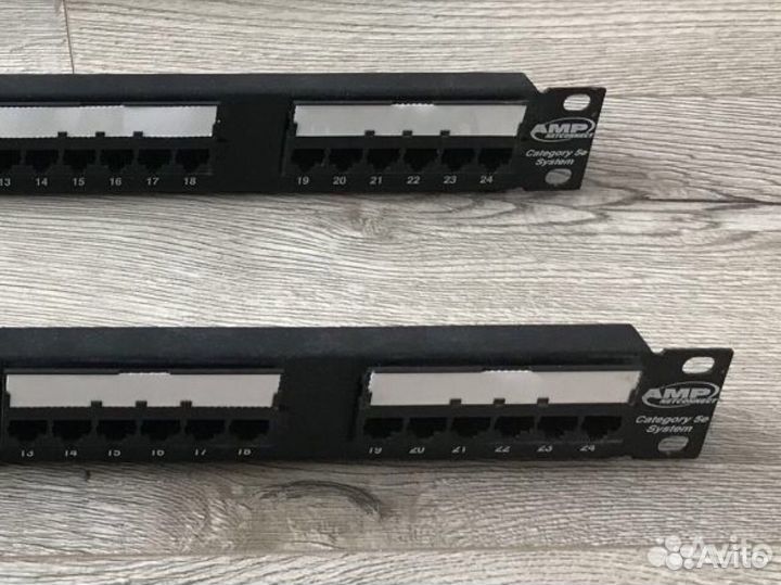 Патч-панель C5e на 24 порта