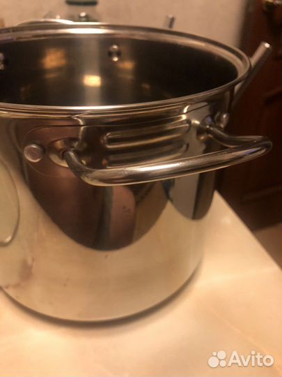 Кастрюля из нержавейки 5 литров